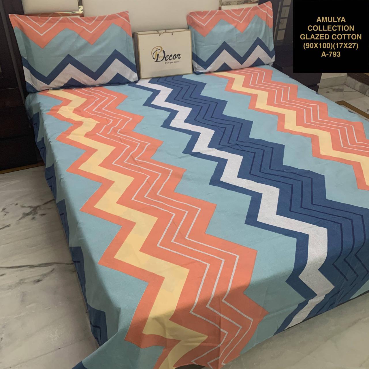 GLAZED COTTON BEDSHEET