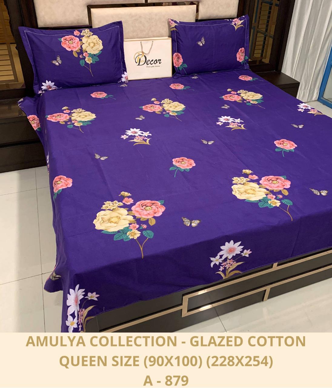 GLAZED COTTON BEDSHEET