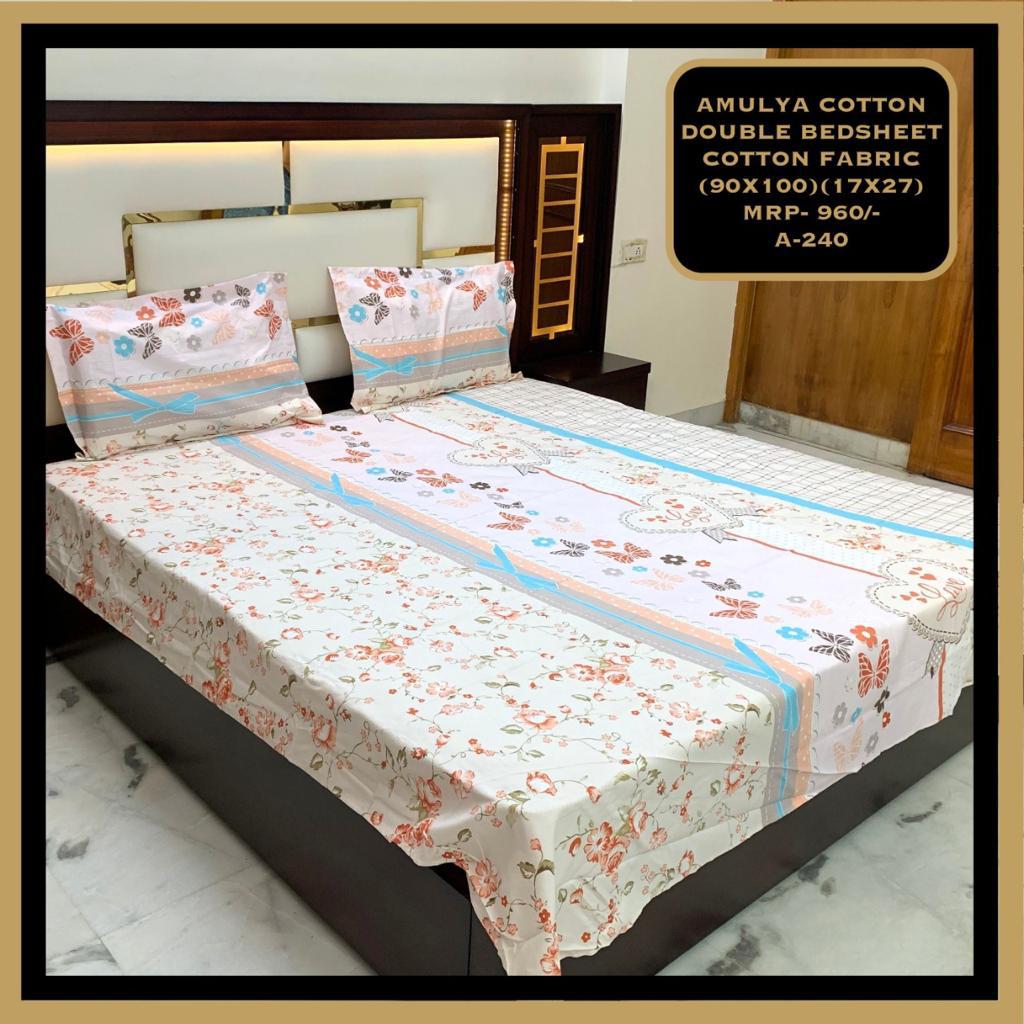 GLAZED COTTON BEDSHEET