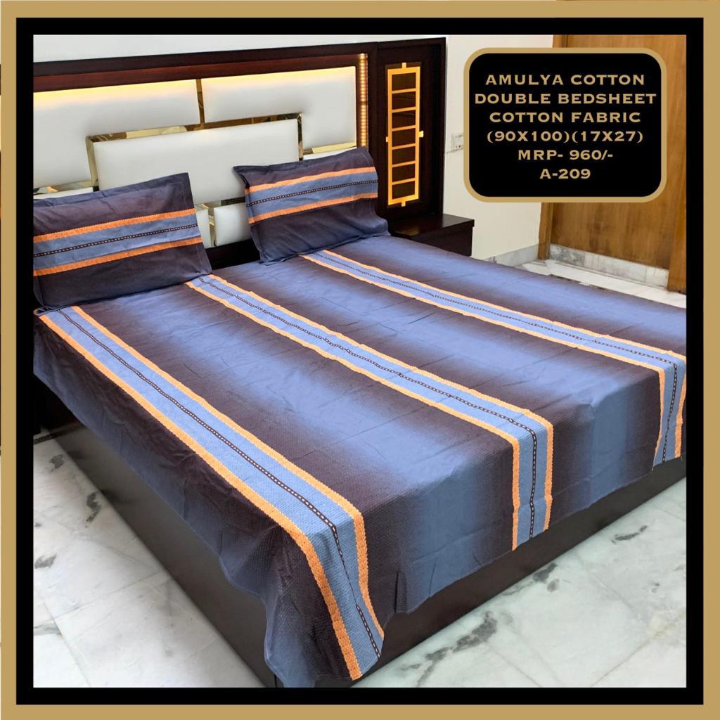 GLAZED COTTON BEDSHEET