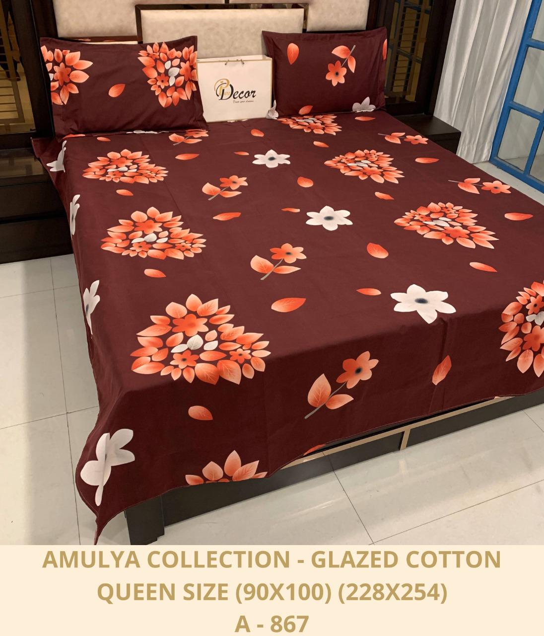 GLAZED COTTON BEDSHEET