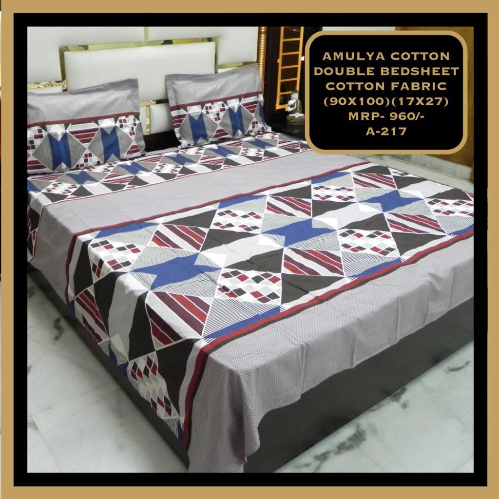 GLAZED COTTON BEDSHEET