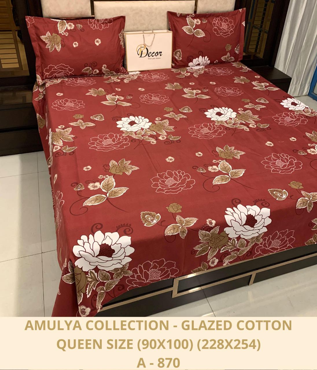 GLAZED COTTON BEDSHEET