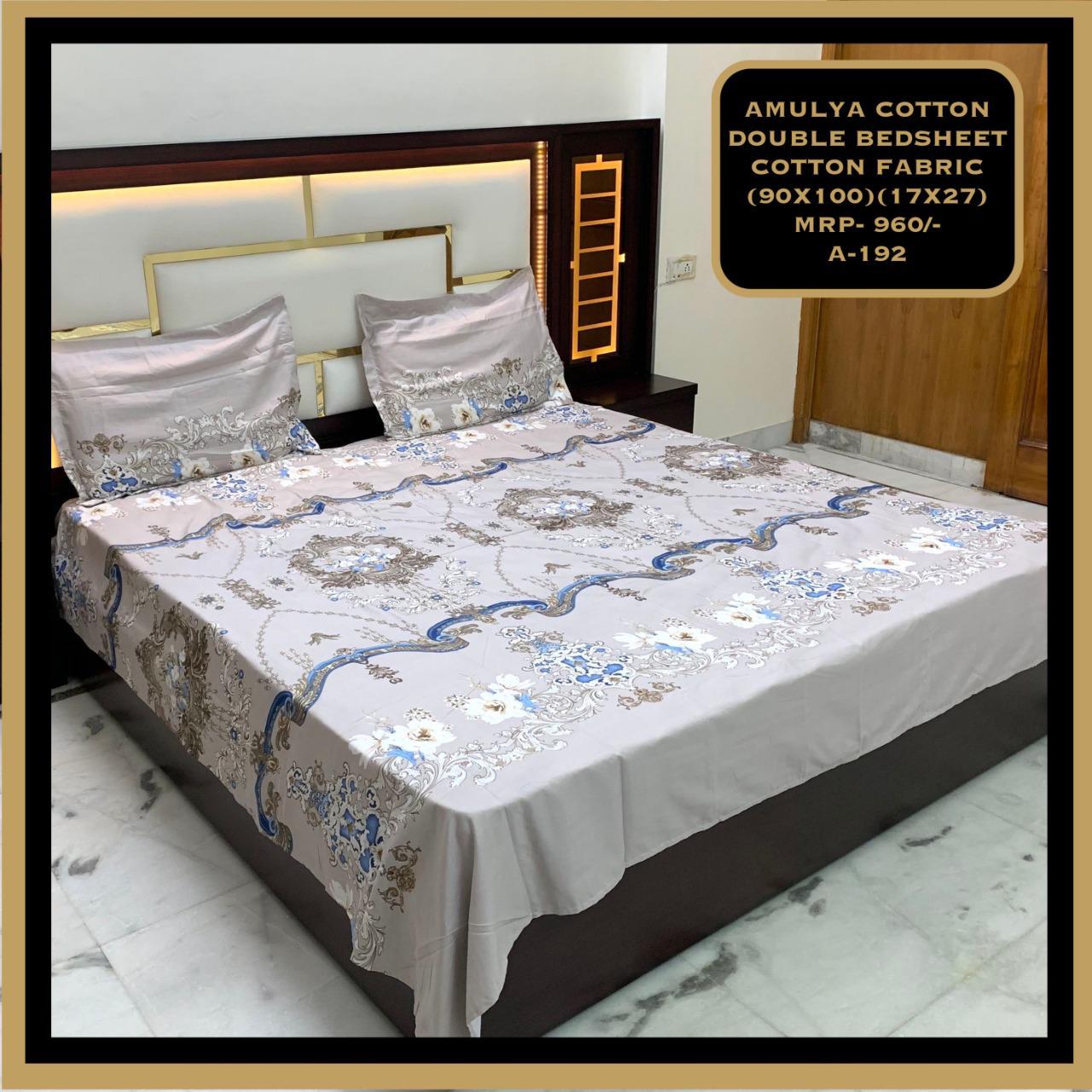 GLAZED COTTON BEDSHEET