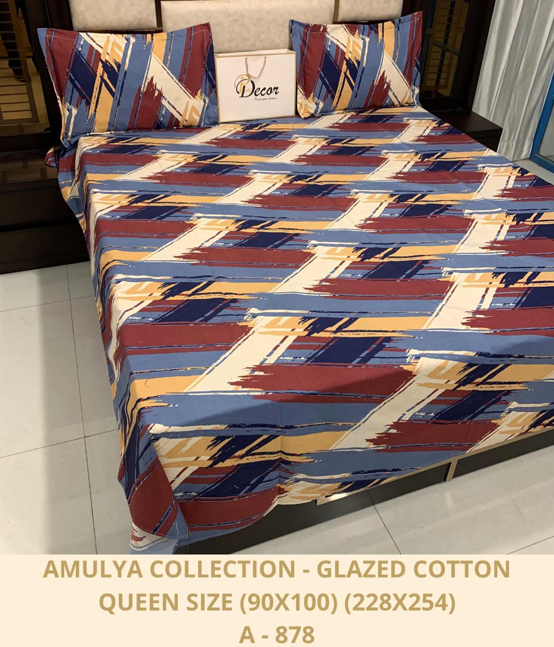 GLAZED COTTON BEDSHEET