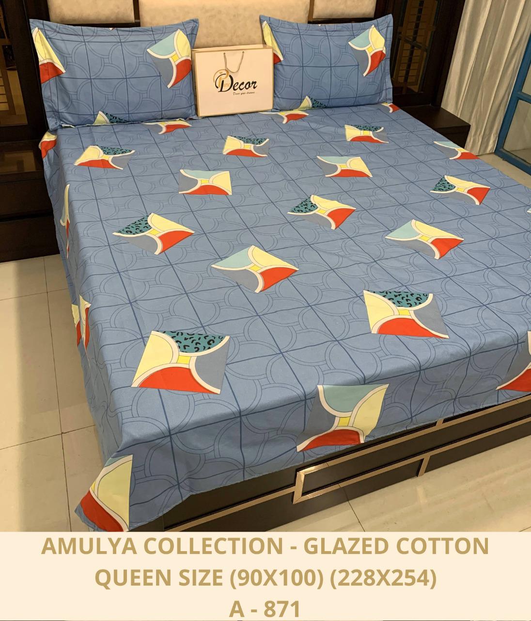 GLAZED COTTON BEDSHEET