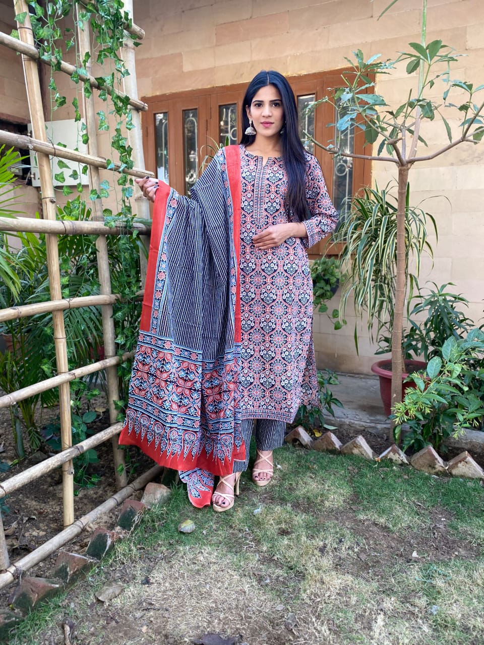 Elegant Pure Cotton  Suits