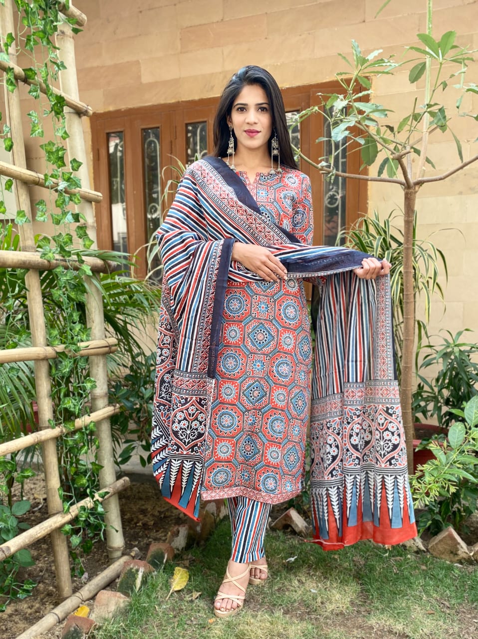 Elegant Pure Cotton  Suits