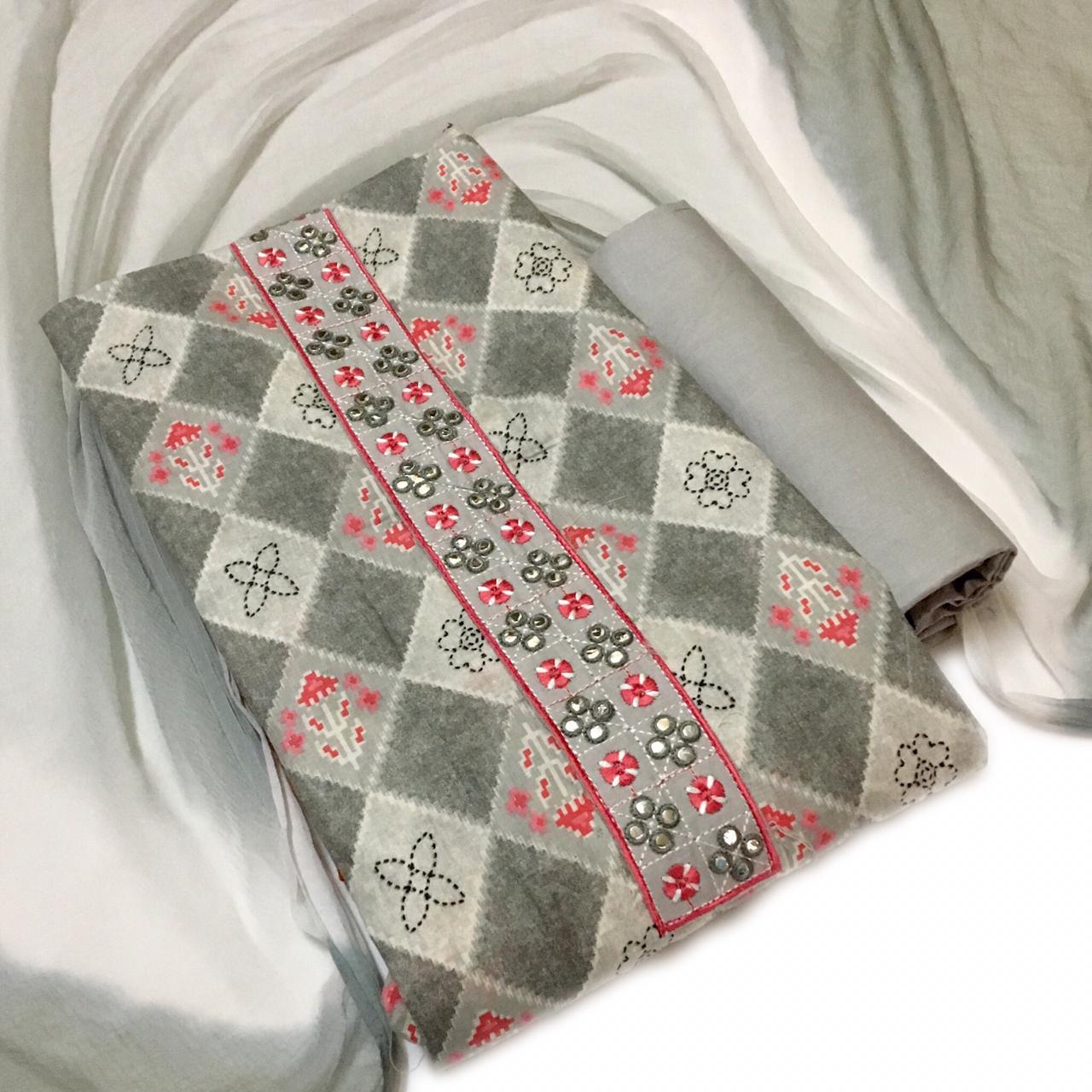 Cotton Digital Printed Suit
