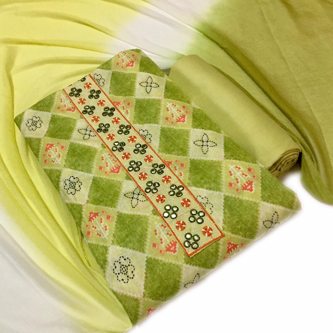 Cotton Digital Printed Suit
