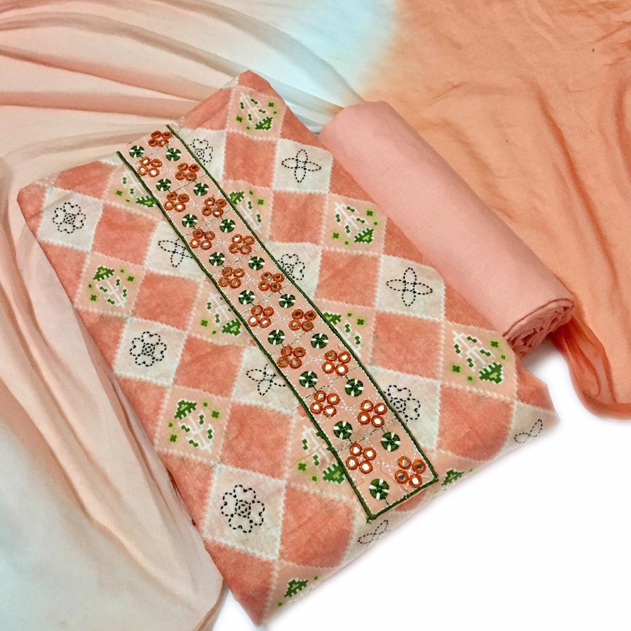 Cotton Digital Printed Suit