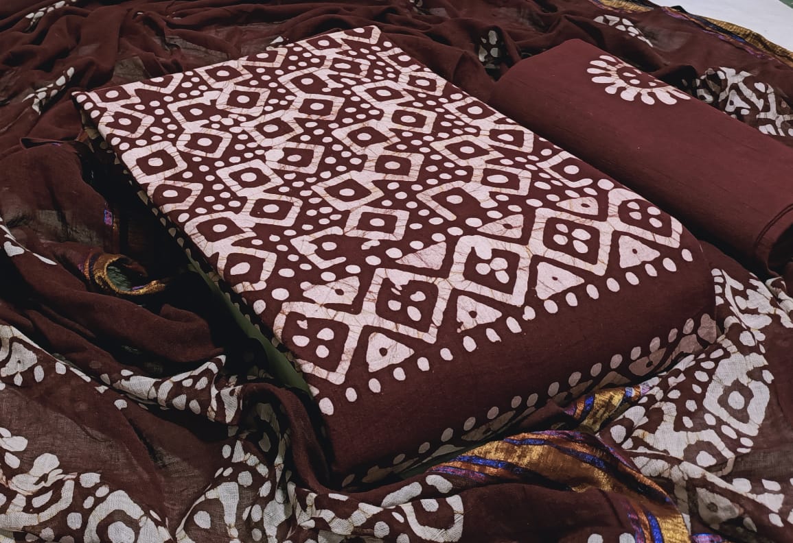 Cotton Batik suits 