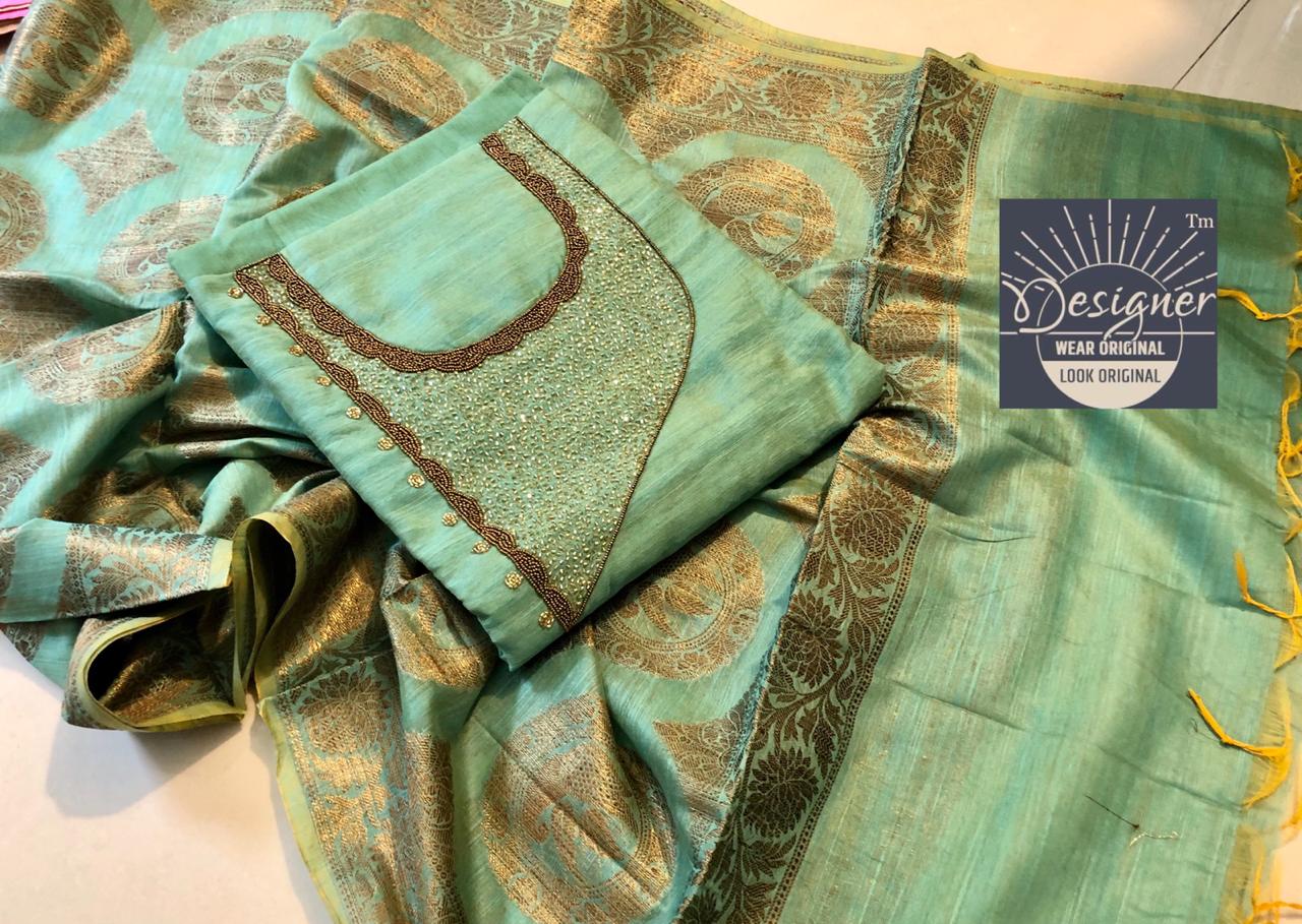 Linen silk suits