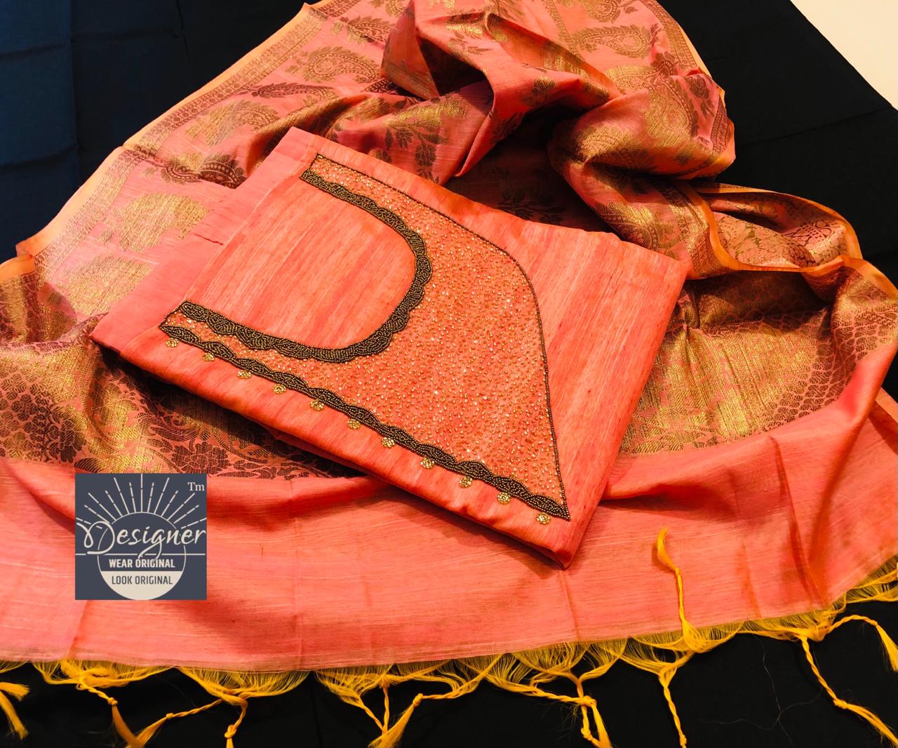 Linen silk suits