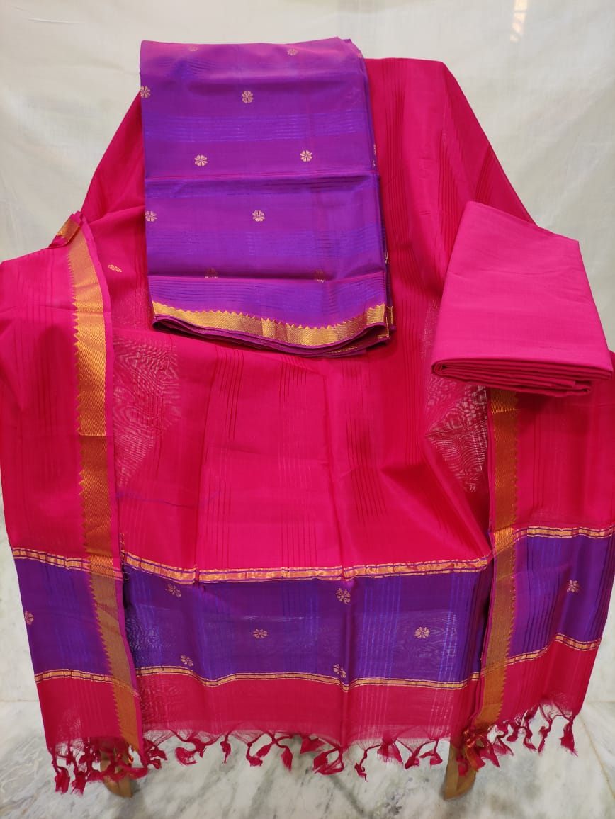 Buta Work Dress Material