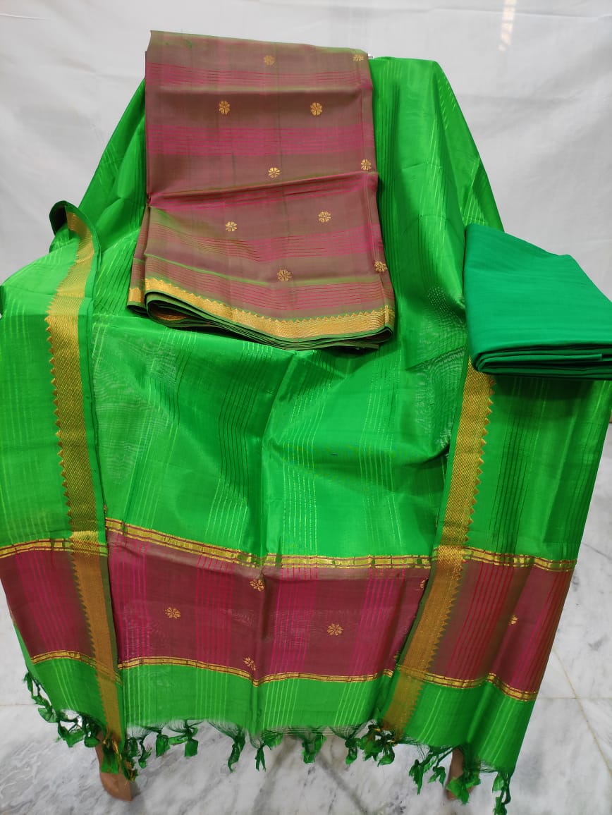 Buta Work Dress Material