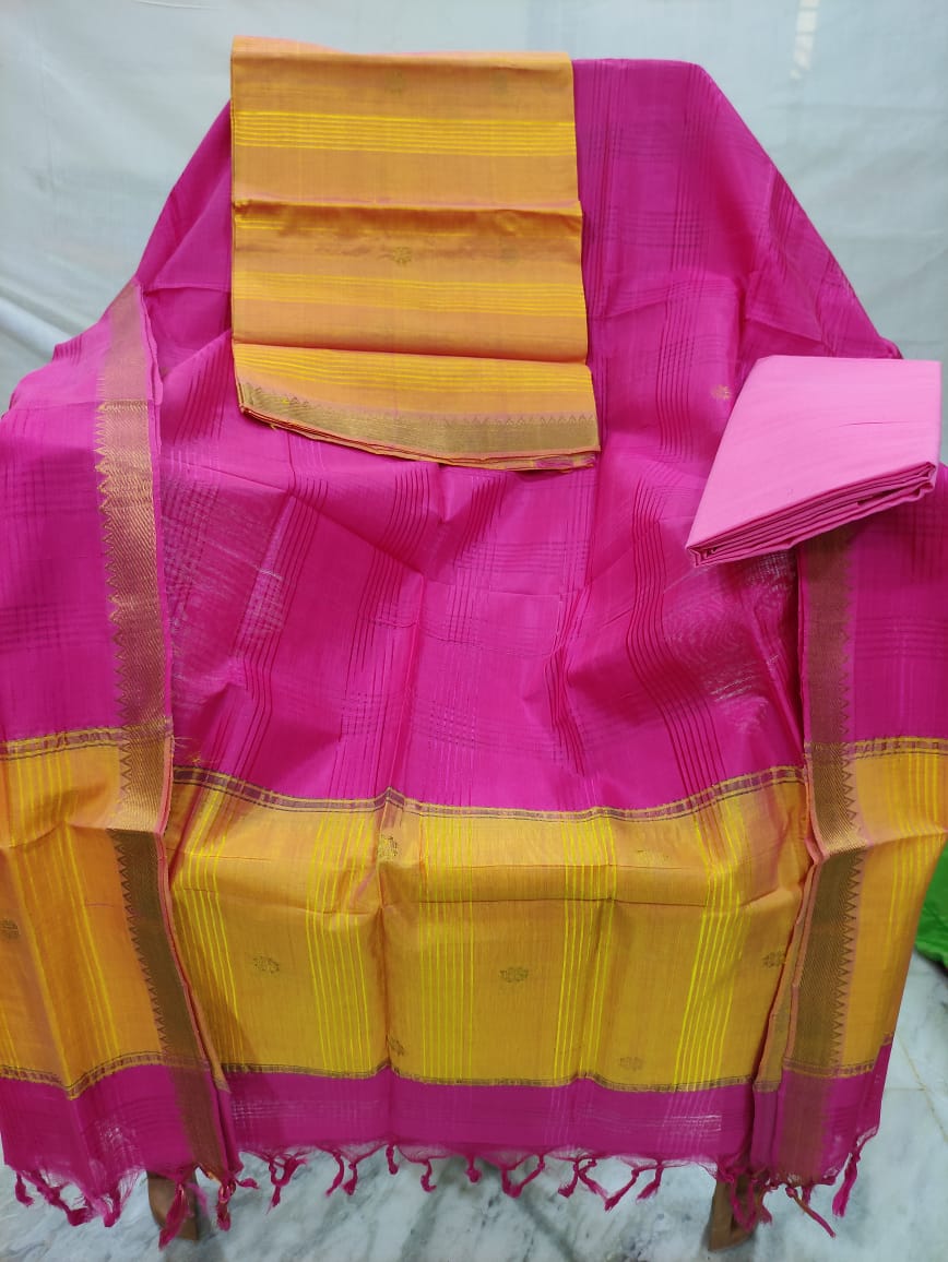 Buta Work Dress Material