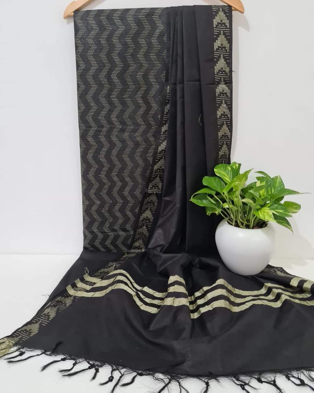 SEMI TUSSAR SILK SUITS