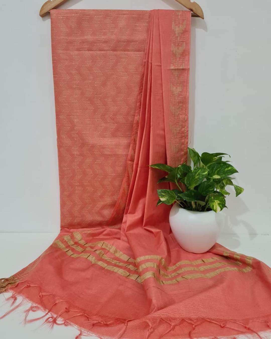 SEMI TUSSAR SILK SUITS