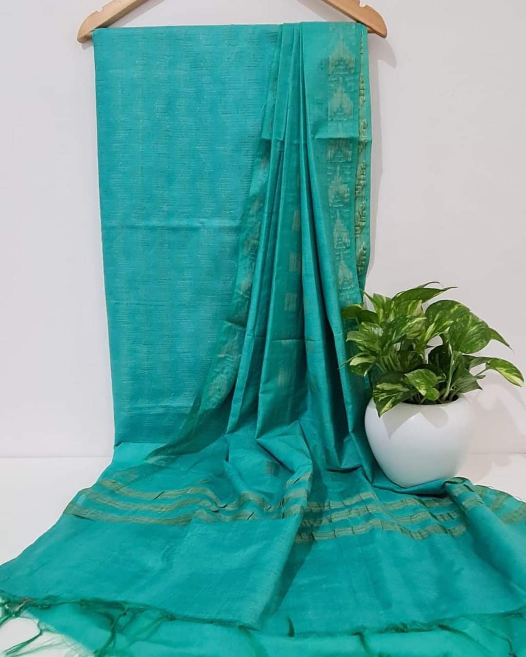 SEMI TUSSAR SILK SUITS