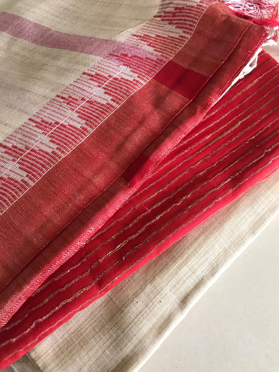 SEMI LINEN KHADI COTTON SUITS