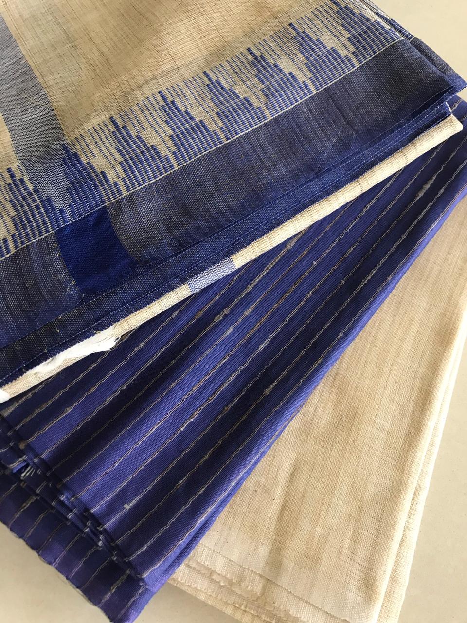 SEMI LINEN KHADI COTTON SUITS