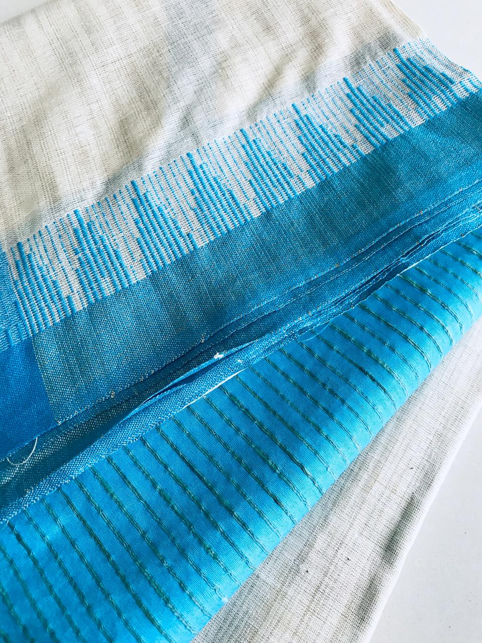 SEMI LINEN KHADI COTTON SUITS