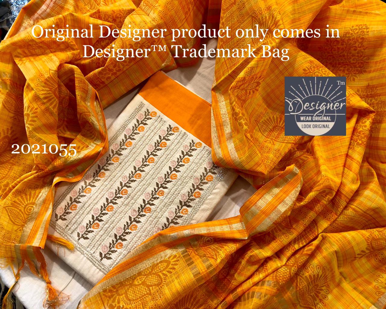 Chanderi silk top