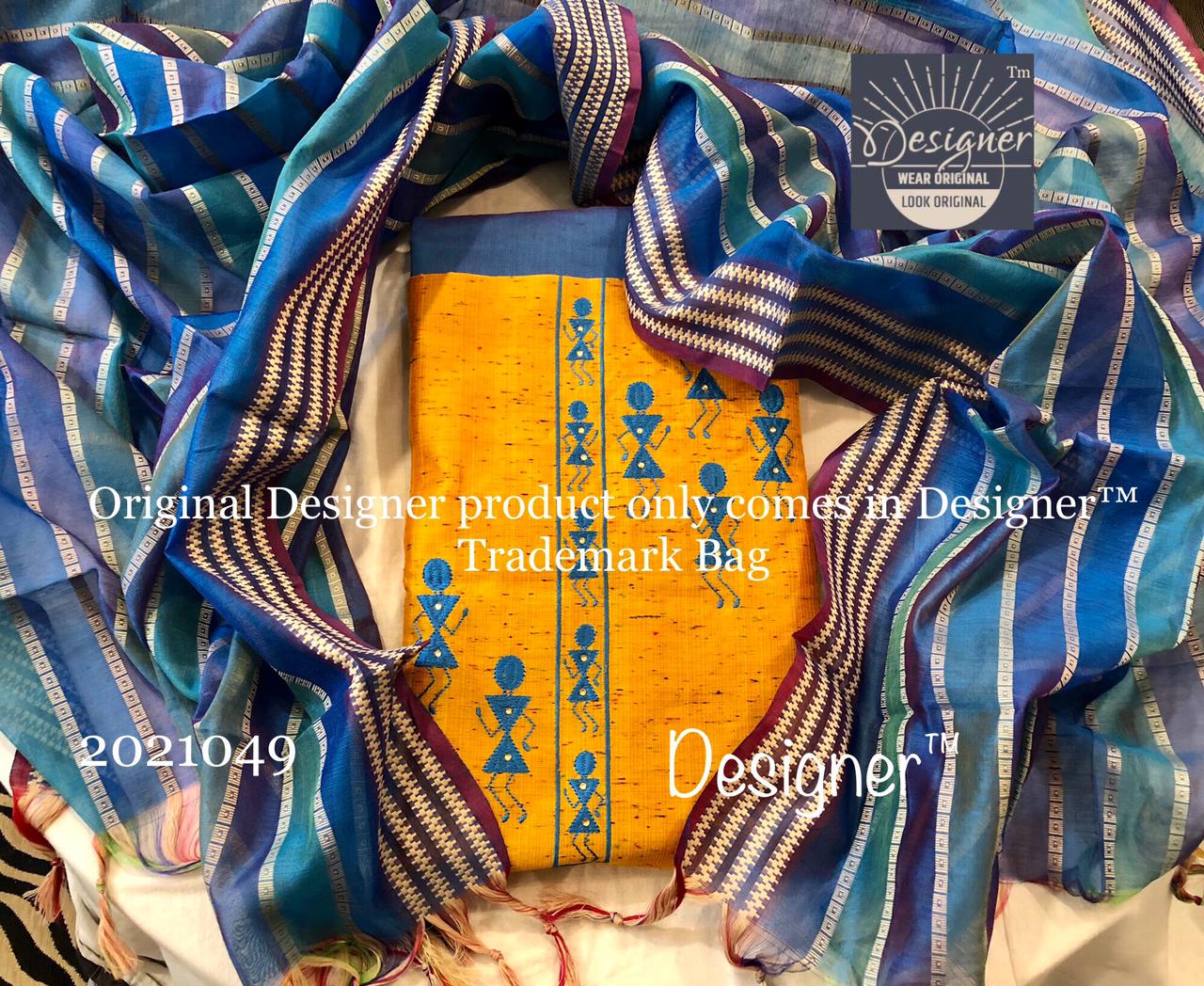 Chanderi slub silk top