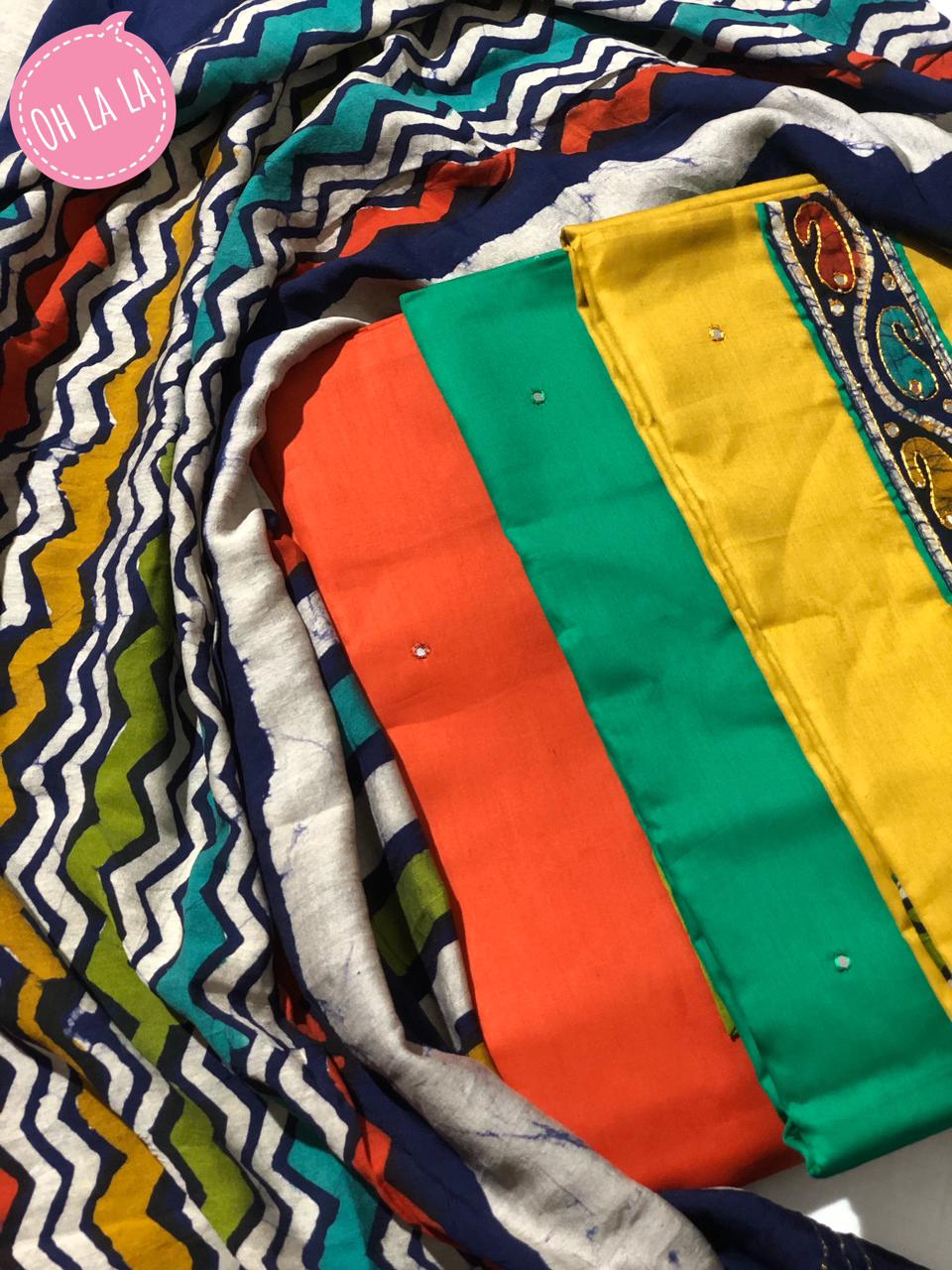 Cotton silk top