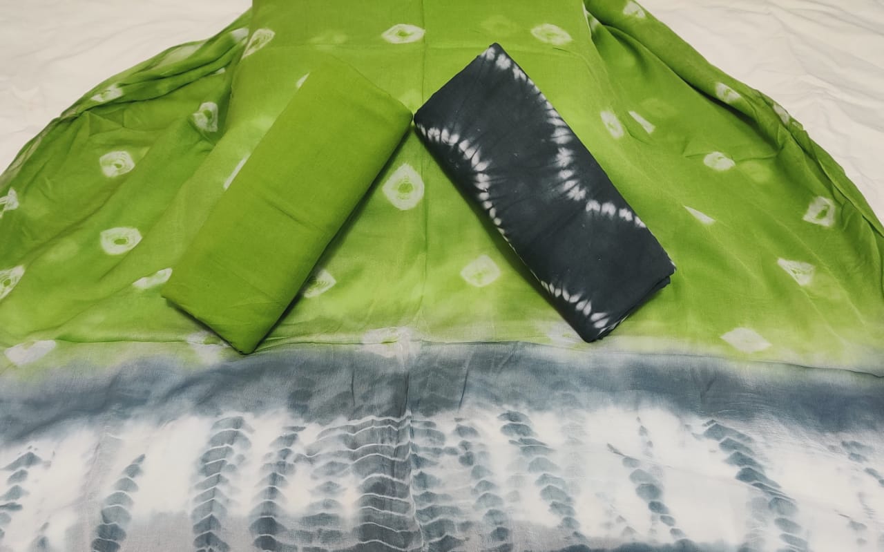 Beautiful block printed cotton suits