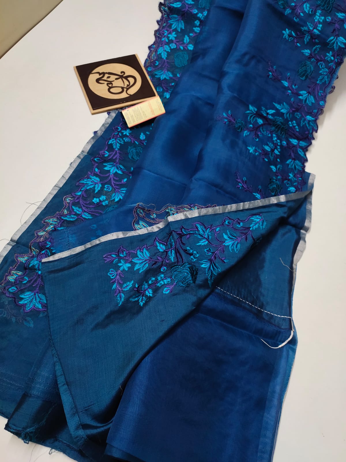 Pure Kora Silk tri color