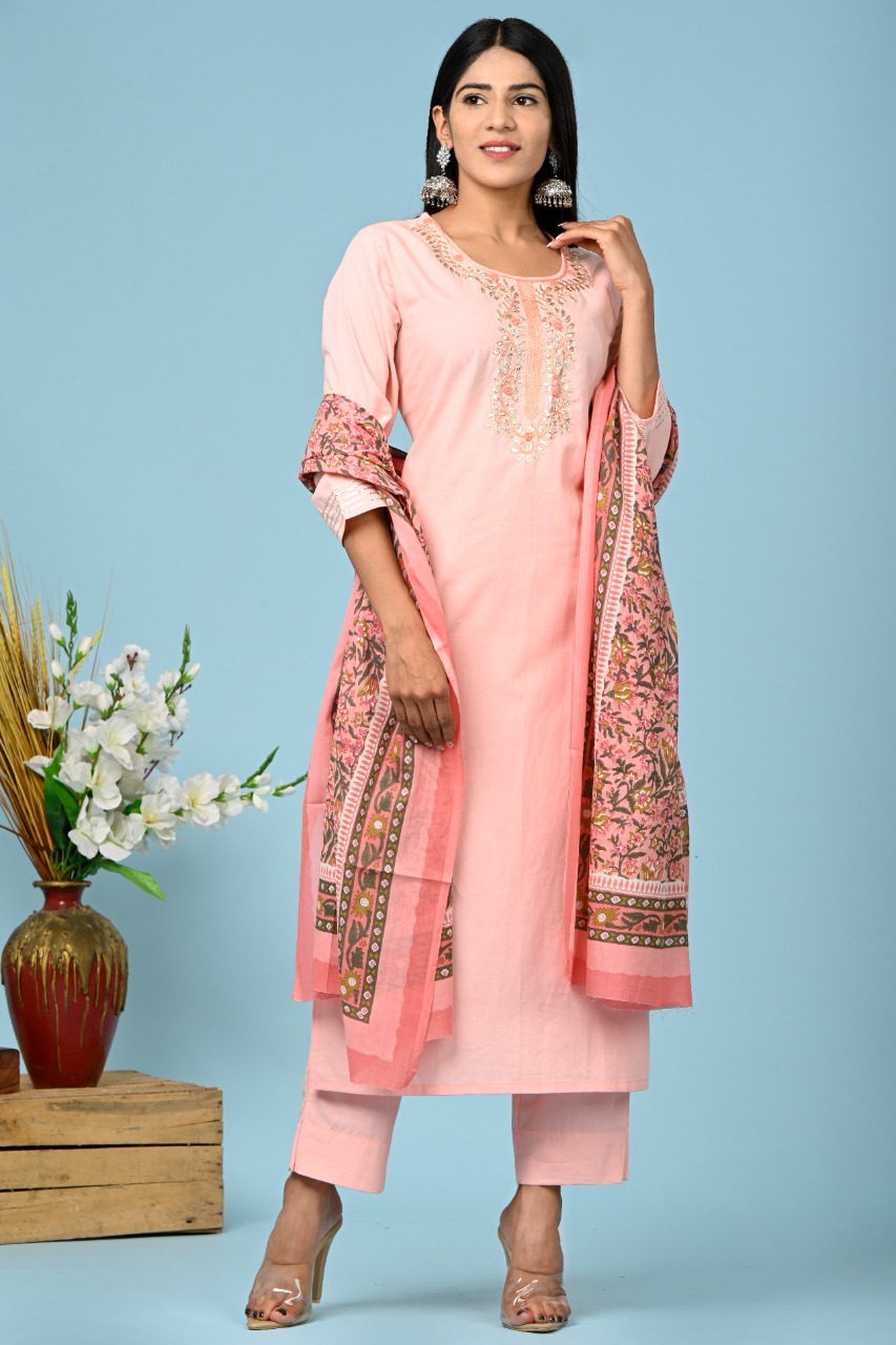 Elegant  Pure  Cotton  Suits 