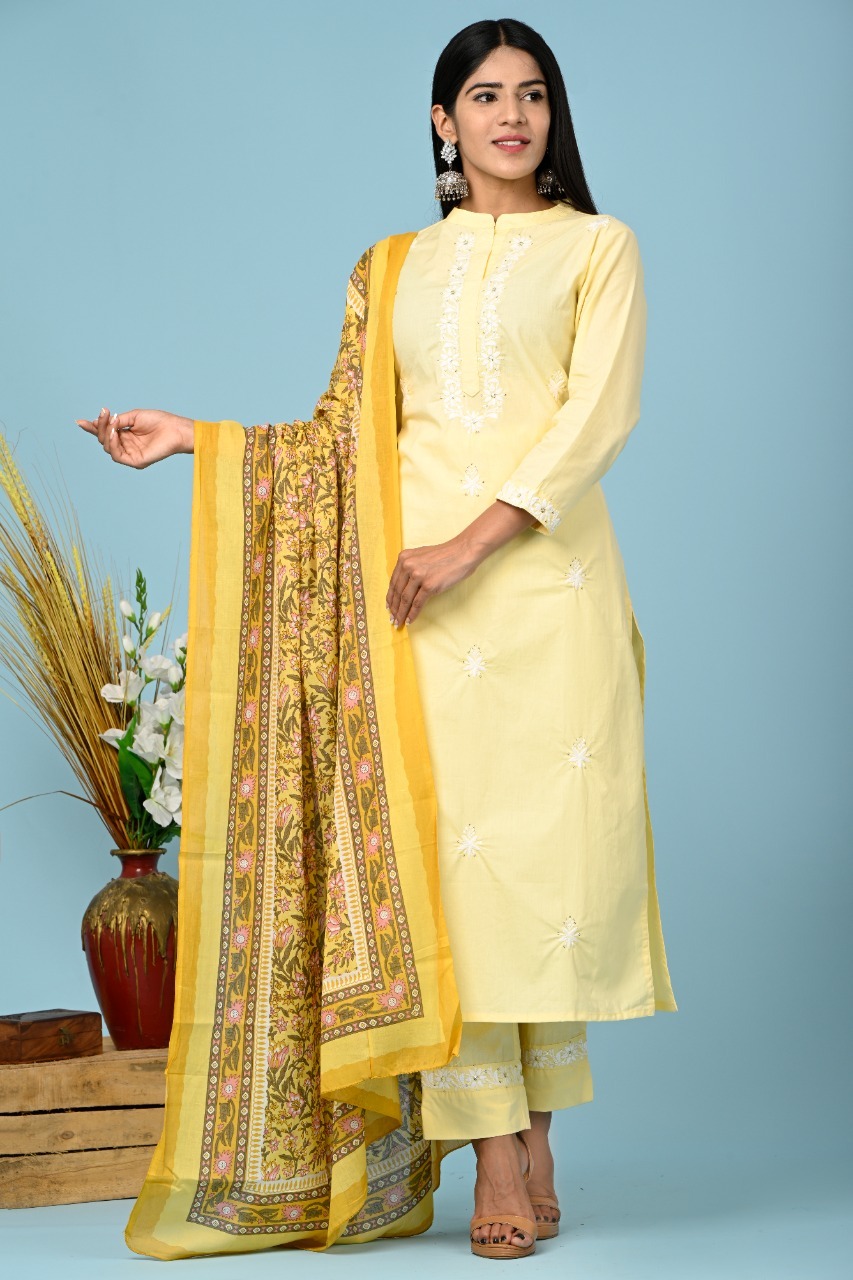 Elegant  Pure  Cotton  Suits 