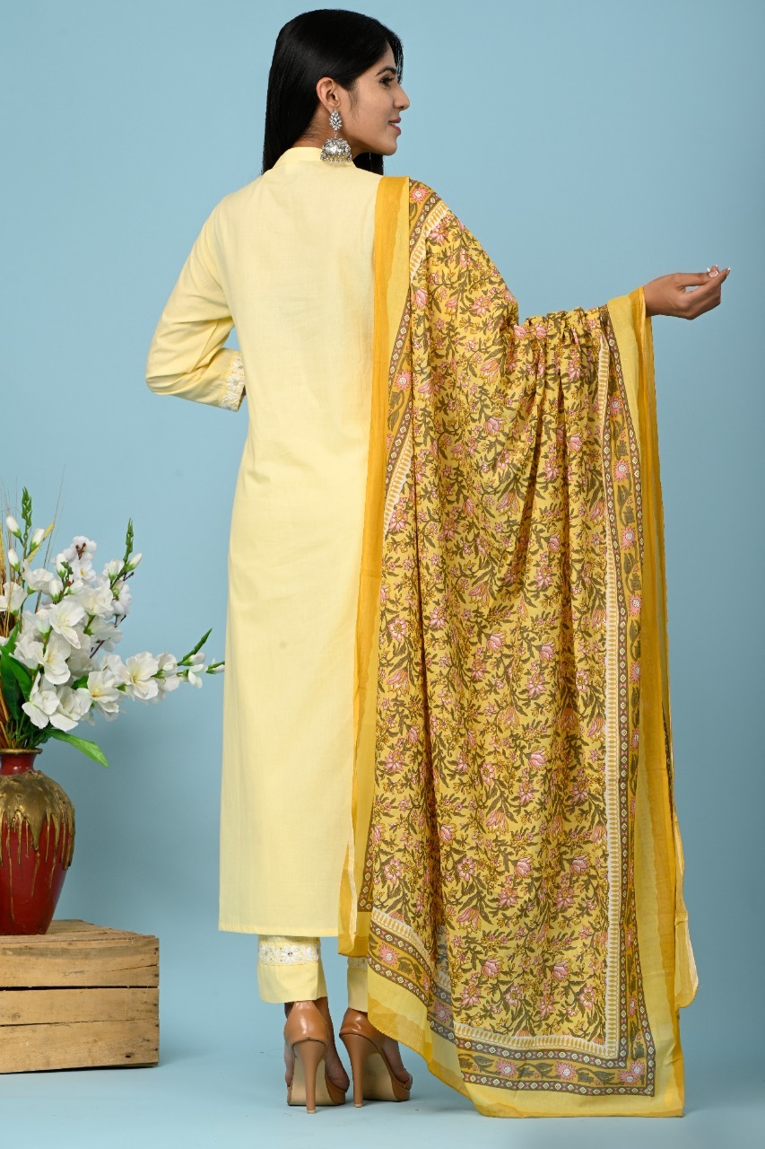 Elegant  Pure  Cotton  Suits 