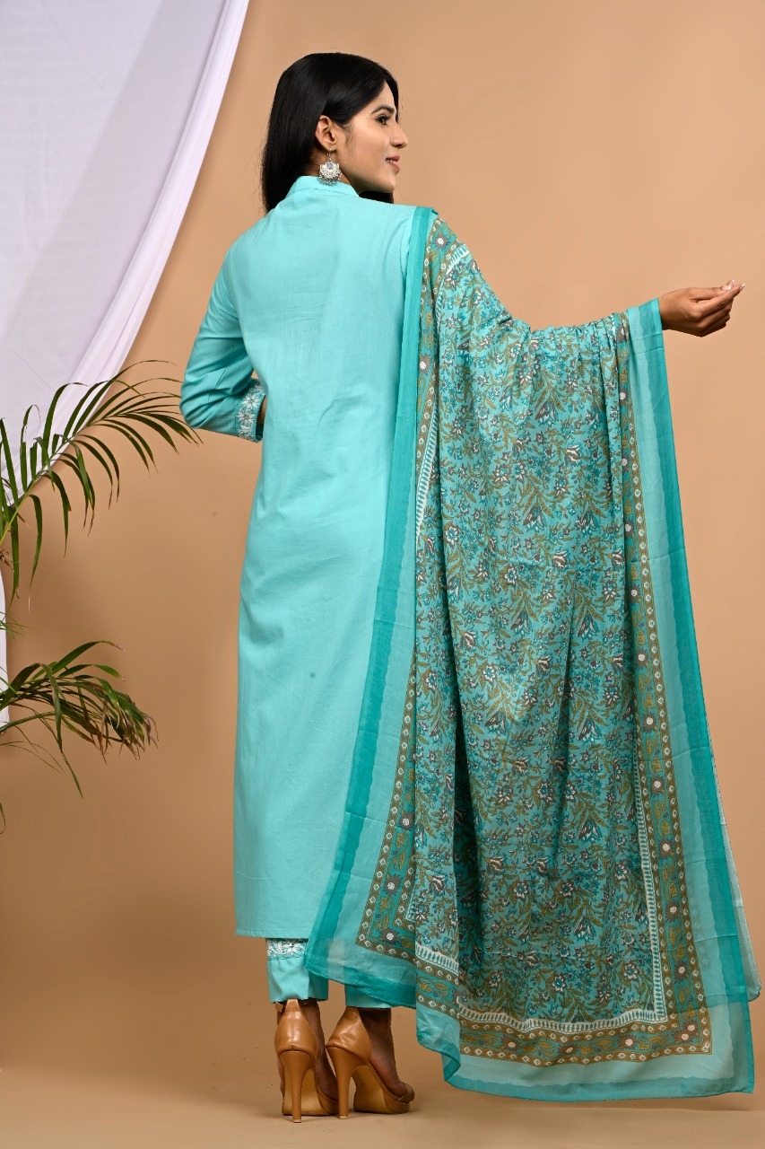 Elegant  Pure  Cotton  Suits 