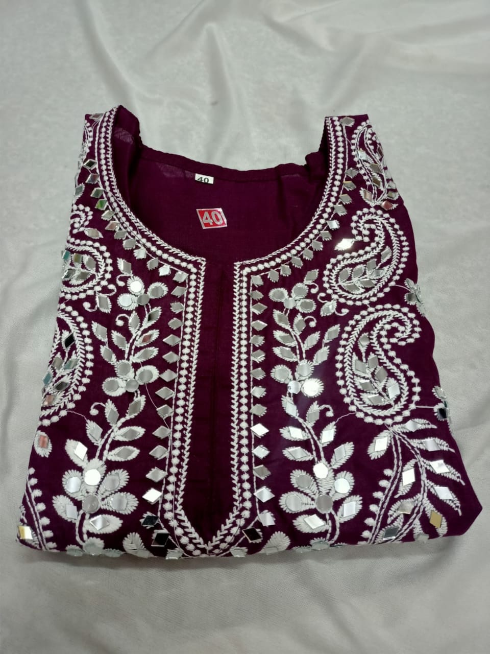 Lucknowi Chikankari  Kurti
